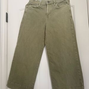 a.n.a Women's Flare Jeans in Olive